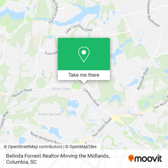 Mapa de Belinda Forrest Realtor-Moving the Midlands