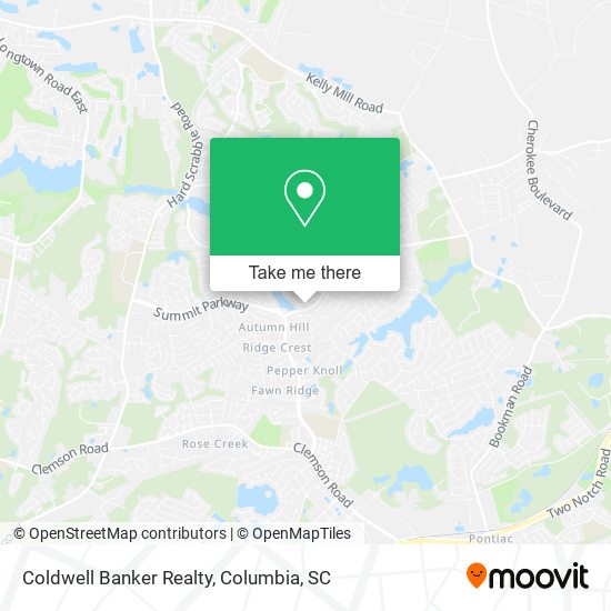 Coldwell Banker Realty map