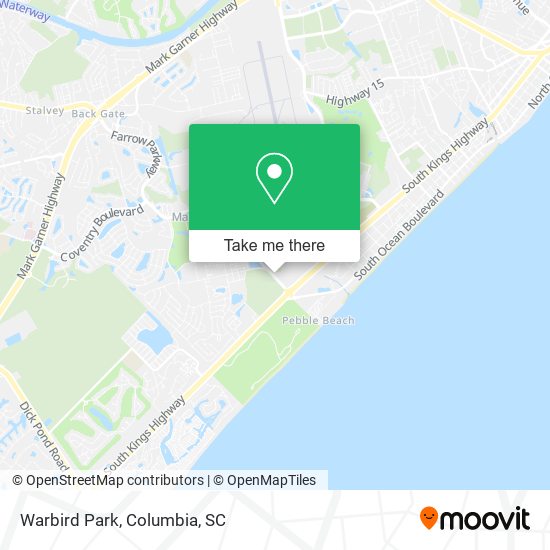 Mapa de Warbird Park