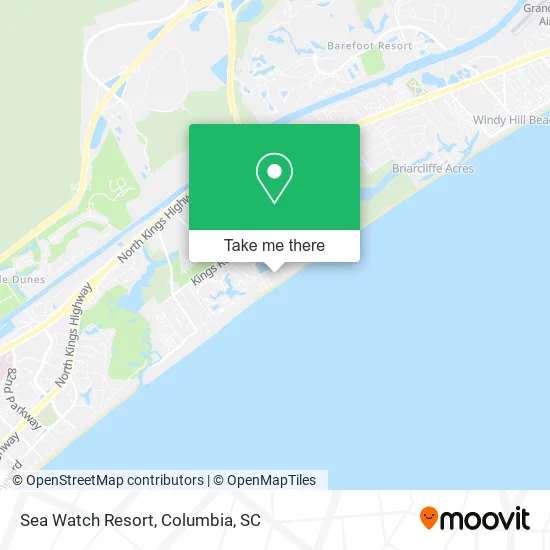 Sea Watch Resort map