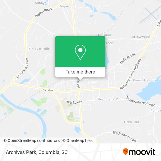 Mapa de Archives Park