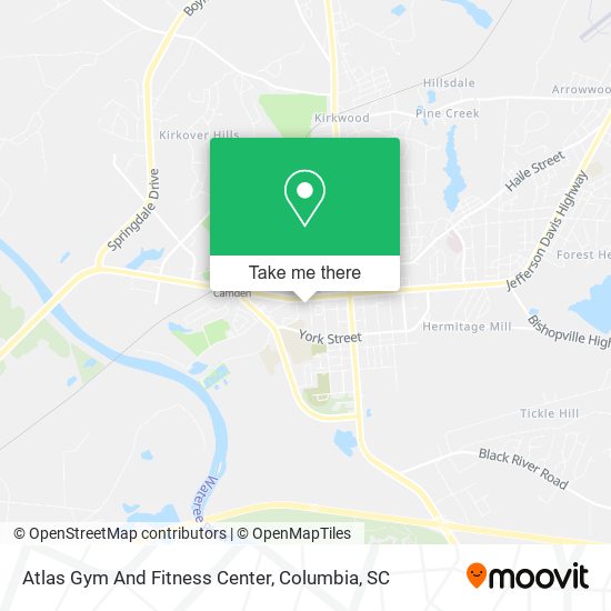 Mapa de Atlas Gym And Fitness Center