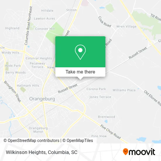 Wilkinson Heights map