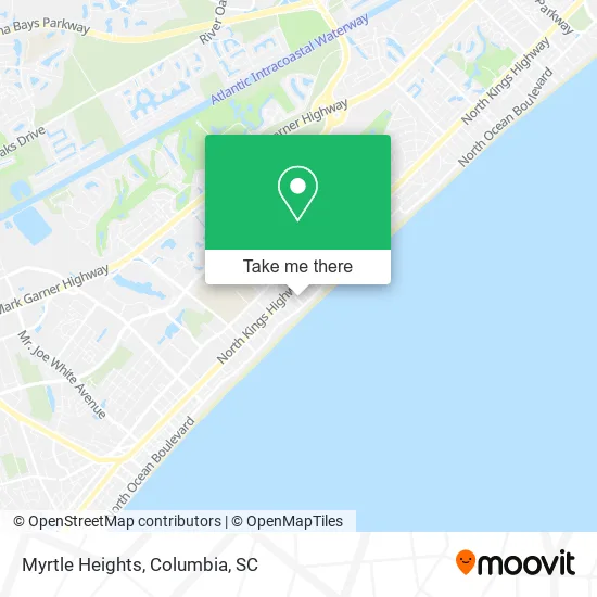 Myrtle Heights map