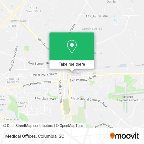 Medical Offices map