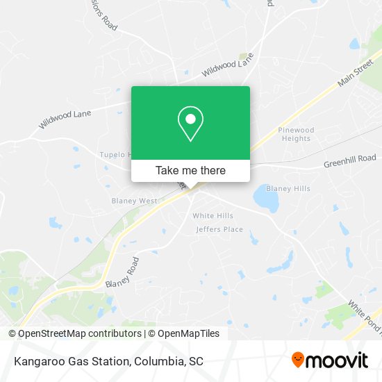 Kangaroo Gas Station map