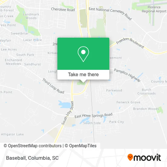 Baseball map