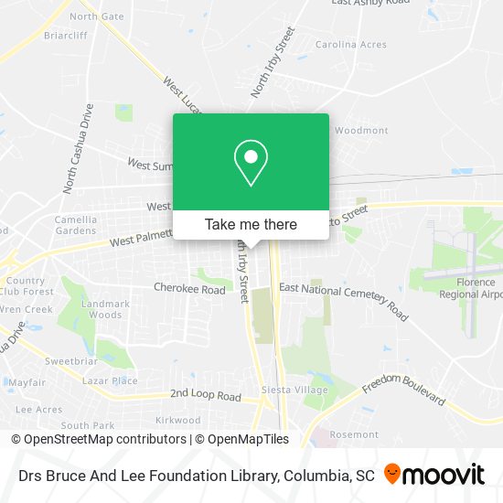 Drs Bruce And Lee Foundation Library map