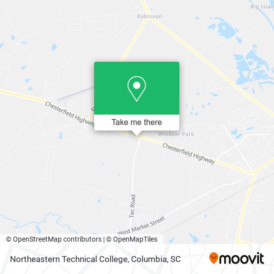 Northeastern Technical College map