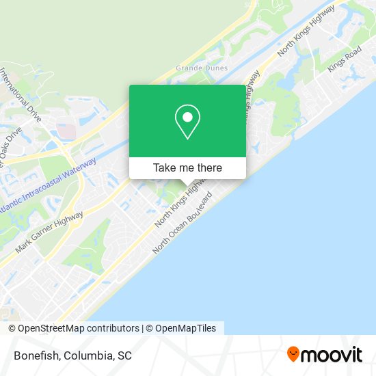 Bonefish map