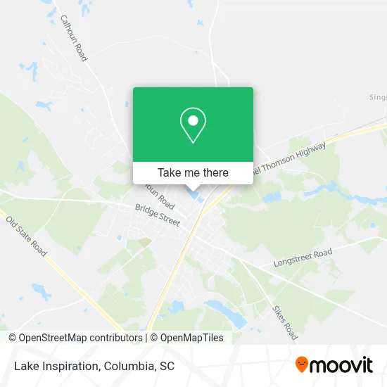 Lake Inspiration map