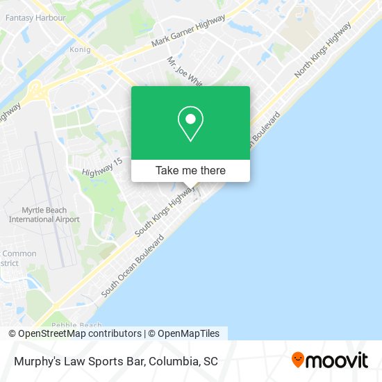 Murphy's Law Sports Bar map