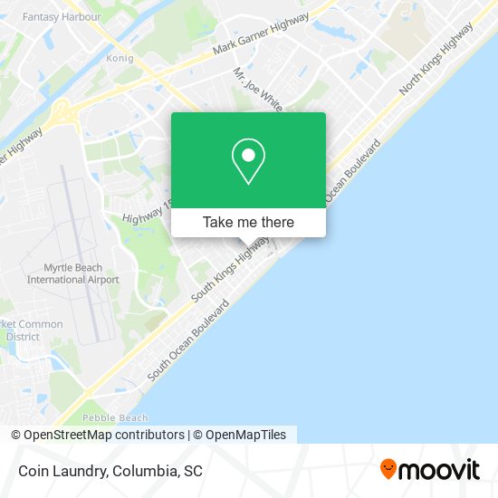 Mapa de Coin Laundry