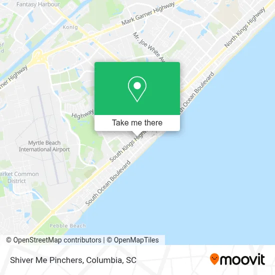 Shiver Me Pinchers map