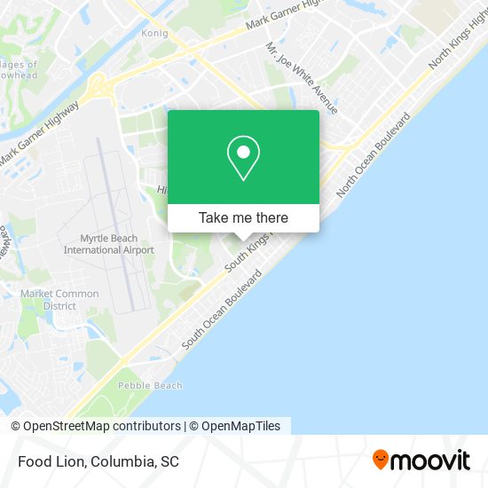 Mapa de Food Lion