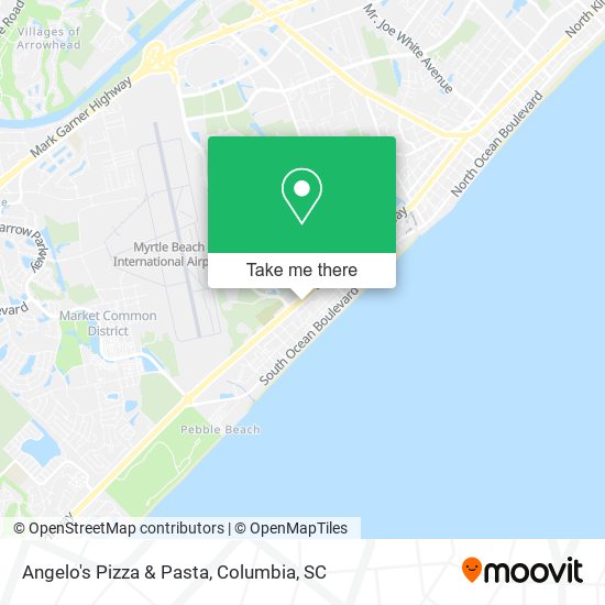 Mapa de Angelo's Pizza & Pasta