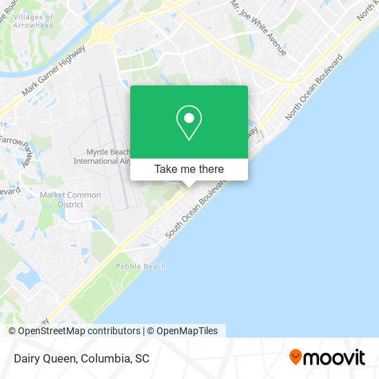 Mapa de Dairy Queen