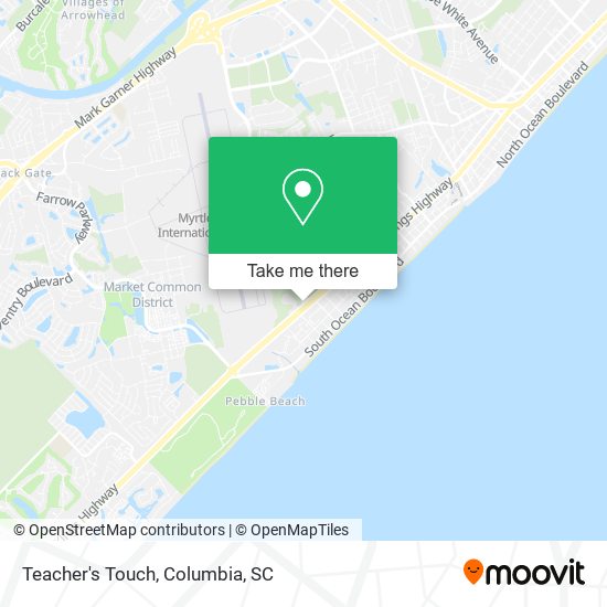 Teacher's Touch map