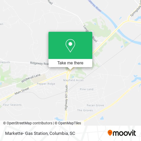 Markette- Gas Station map