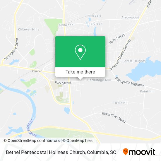 Bethel Pentecostal Holiness Church map