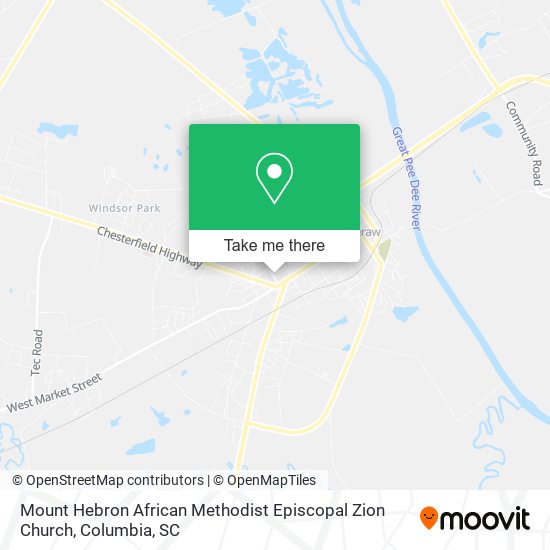 Mount Hebron African Methodist Episcopal Zion Church map