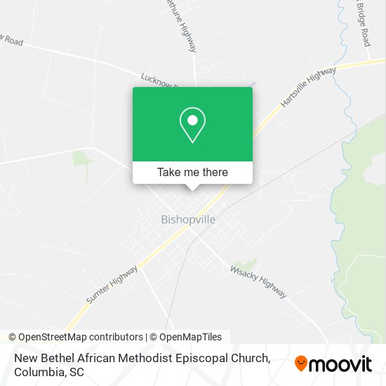 New Bethel African Methodist Episcopal Church map