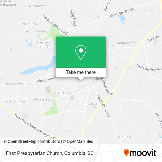 Mapa de First Presbyterian Church