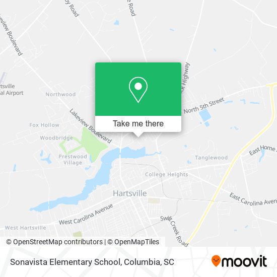 Sonavista Elementary School map