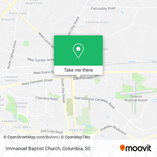 Mapa de Immanuel Baptist Church