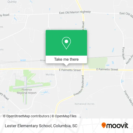 Lester Elementary School map
