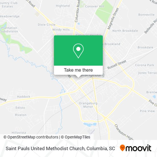Mapa de Saint Pauls United Methodist Church