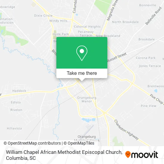 William Chapel African Methodist Episcopal Church map