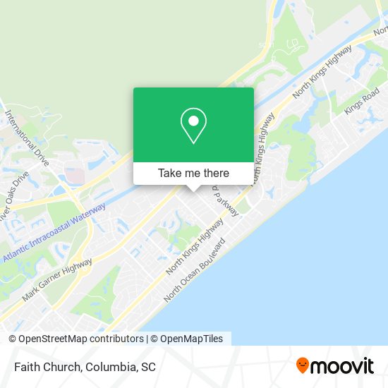 Mapa de Faith Church