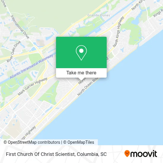 First Church Of Christ Scientist map