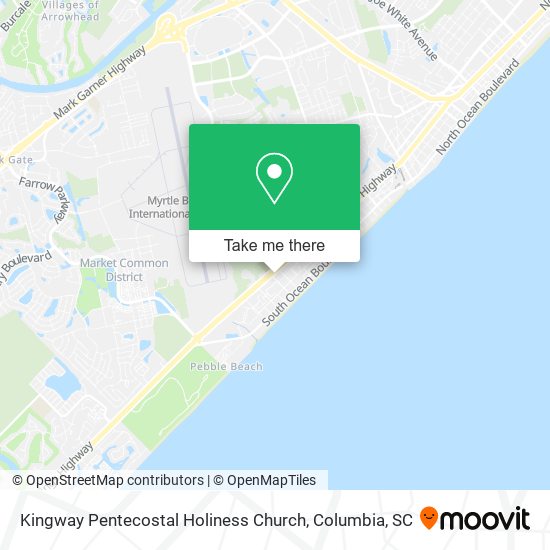 Mapa de Kingway Pentecostal Holiness Church