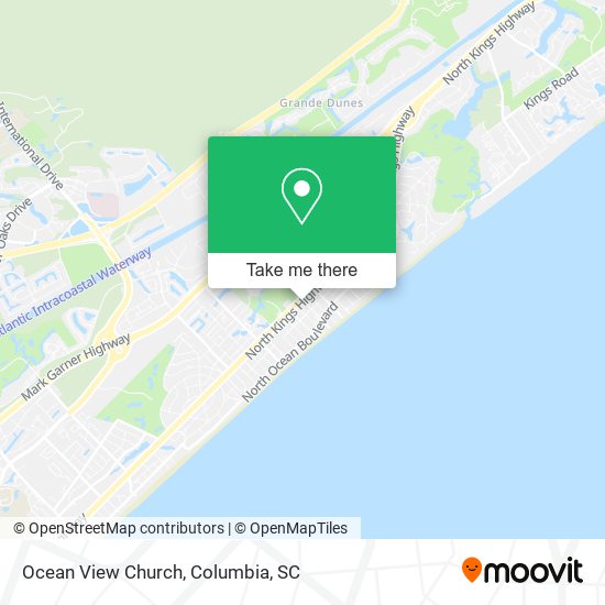 Ocean View Church map