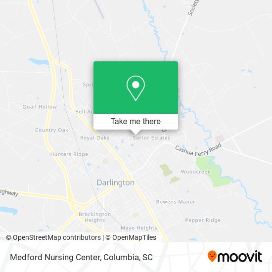 Mapa de Medford Nursing Center