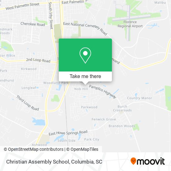 Mapa de Christian Assembly School