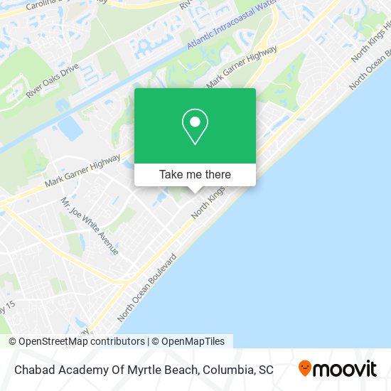 Chabad Academy Of Myrtle Beach map