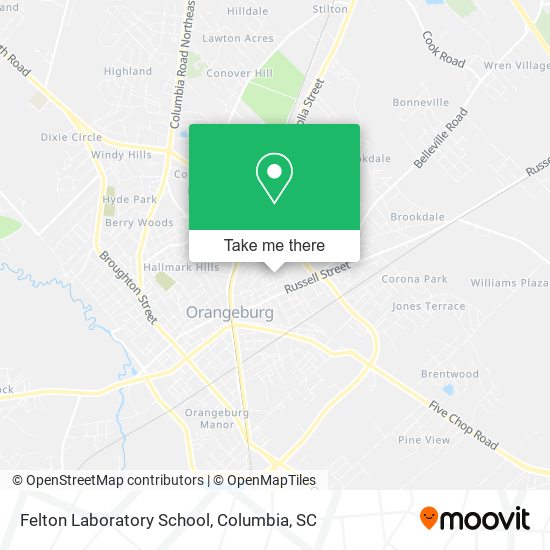 Felton Laboratory School map