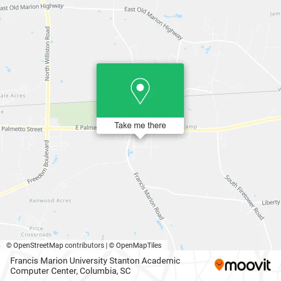 Francis Marion University Stanton Academic Computer Center map