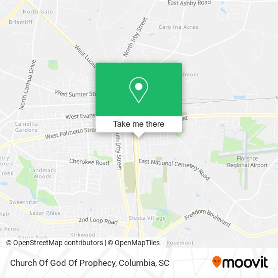 Mapa de Church Of God Of Prophecy