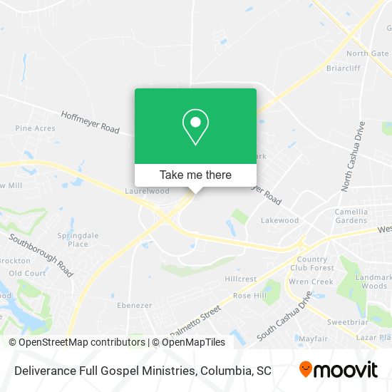 Deliverance Full Gospel Ministries map