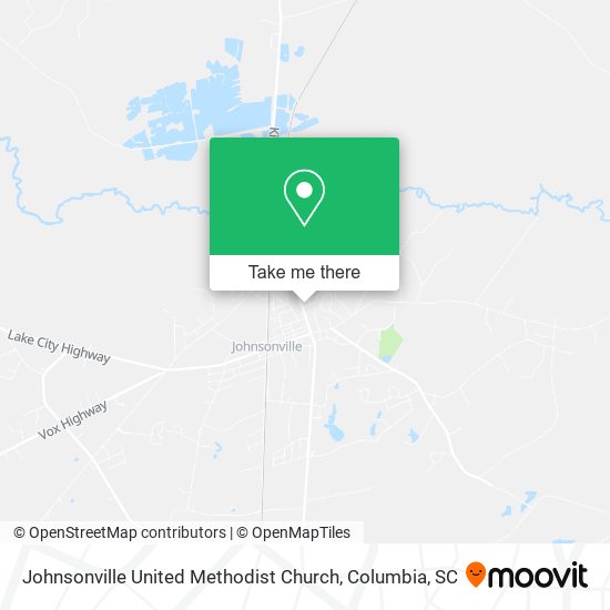 Mapa de Johnsonville United Methodist Church