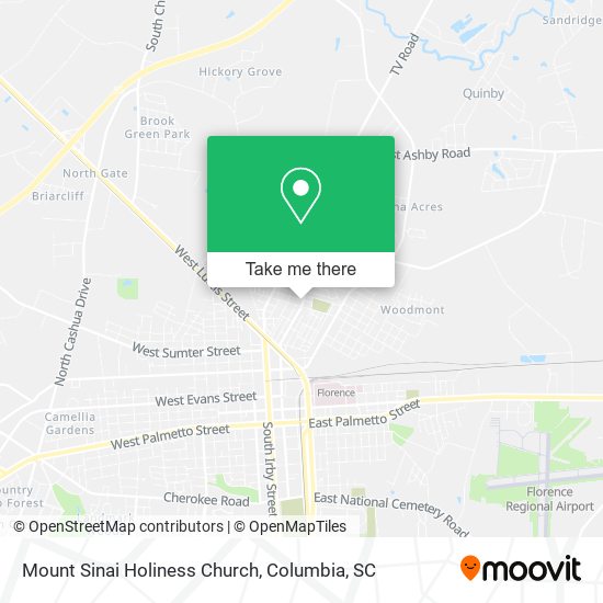 Mount Sinai Holiness Church map