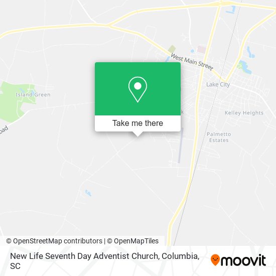 New Life Seventh Day Adventist Church map