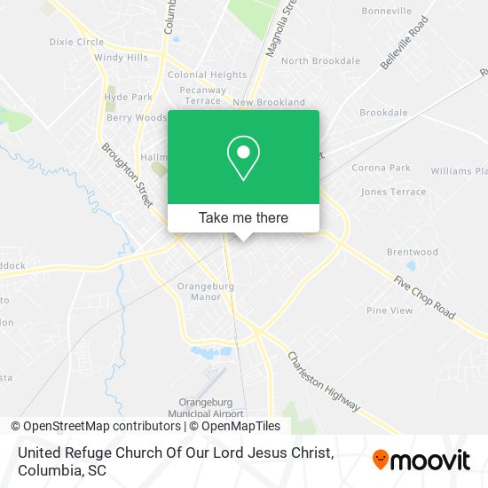 United Refuge Church Of Our Lord Jesus Christ map