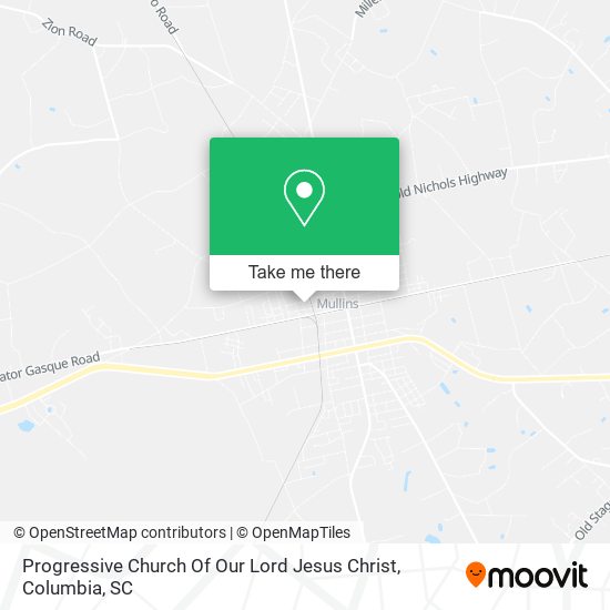Mapa de Progressive Church Of Our Lord Jesus Christ