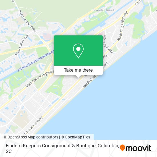 Mapa de Finders Keepers Consignment & Boutique