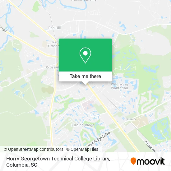 Horry Georgetown Technical College Library map